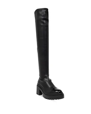 Giuseppe Zanotti Lionora Plus オーバー・ザ・ニー ブーツ - ブラック - サムネイル2