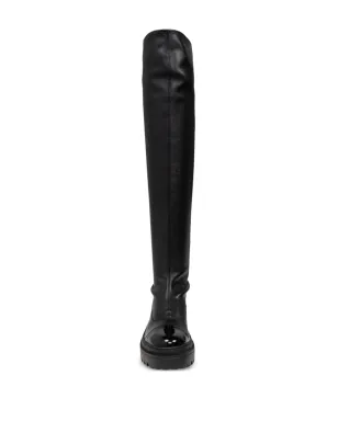 Giuseppe Zanotti Lionora Plus オーバー・ザ・ニー ブーツ - ブラック - サムネイル4
