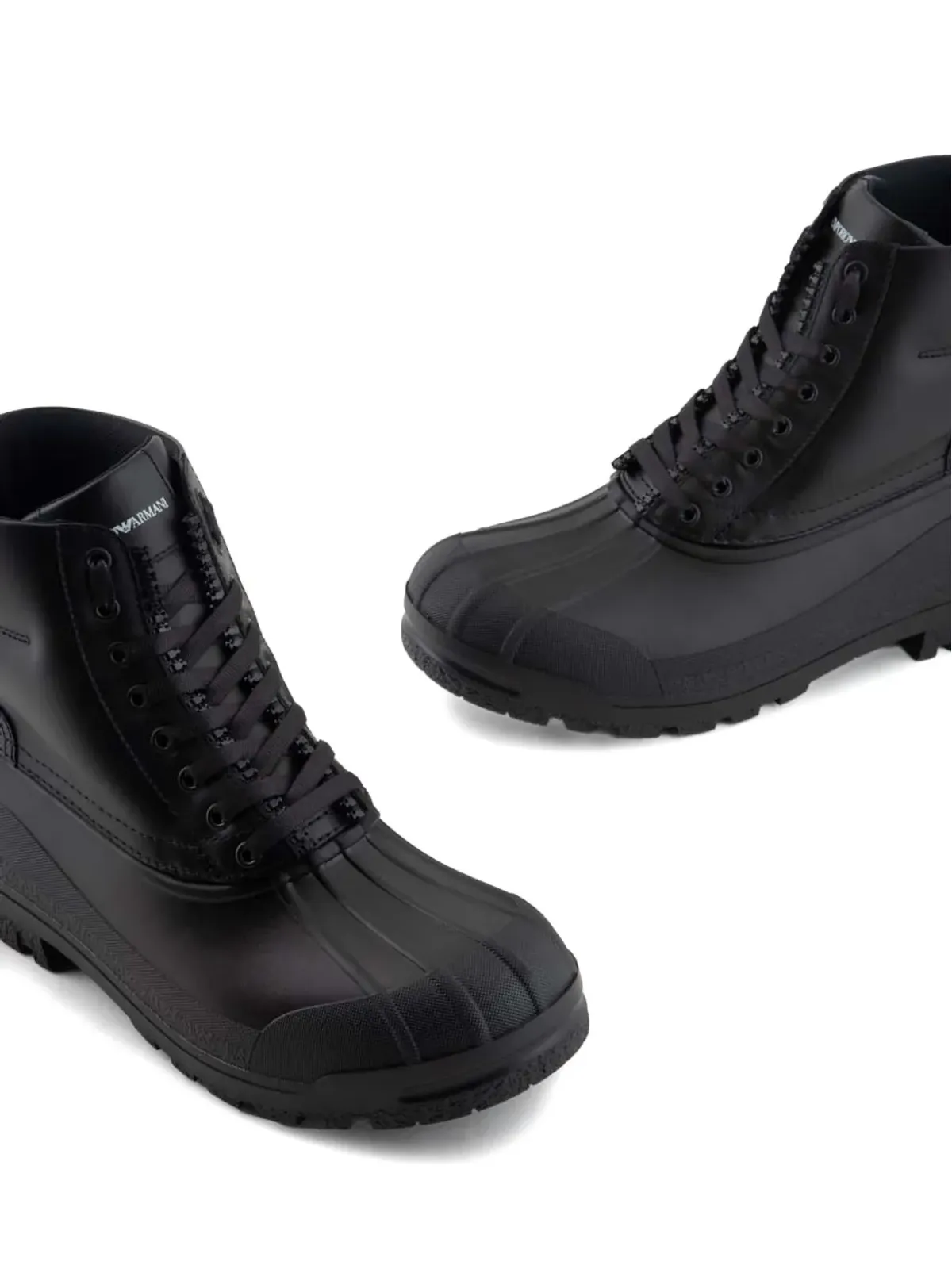 Emporio Armani レースアップブーツ - 画像4
