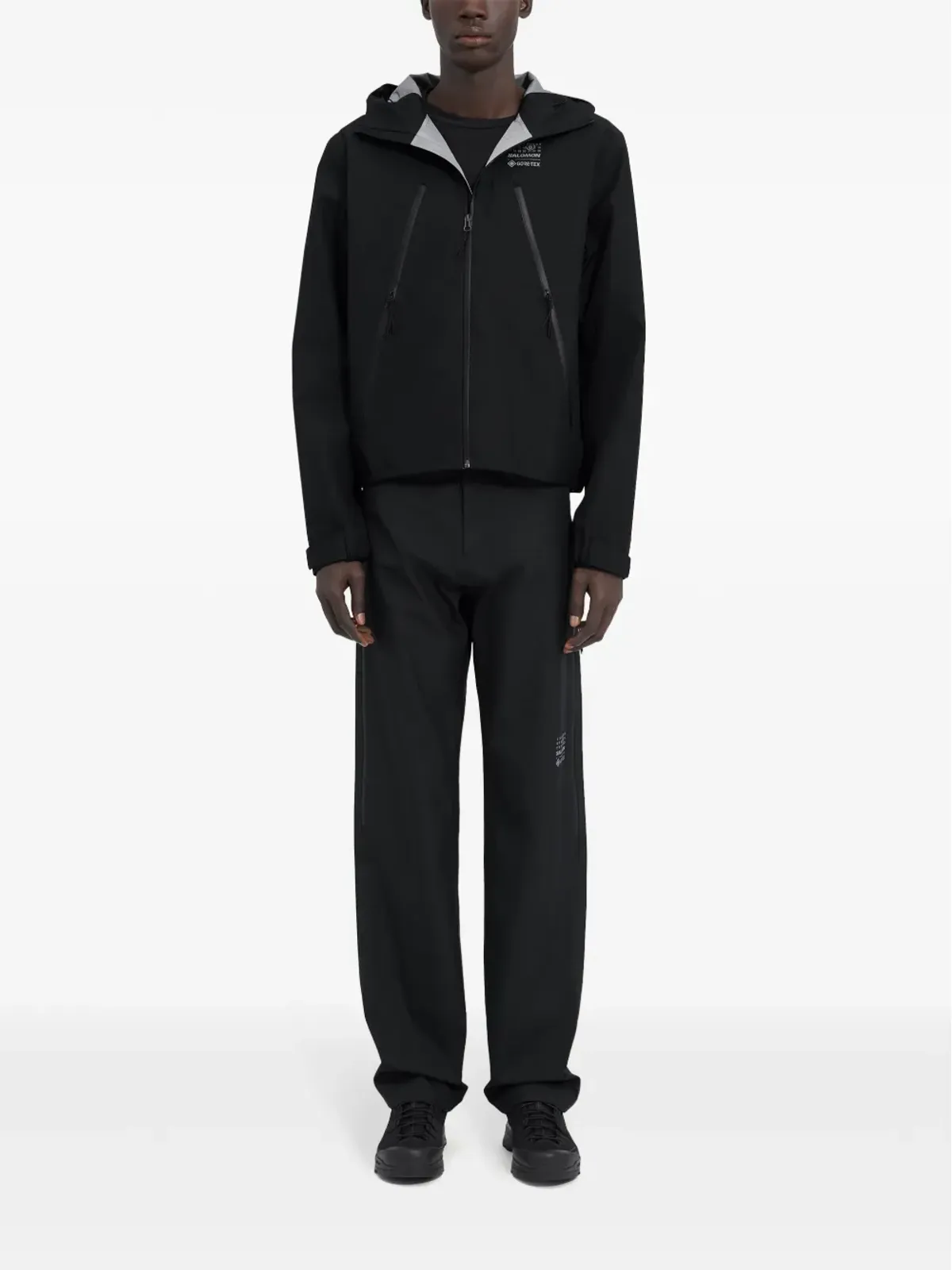 MM6 Maison Margiela X Salomon GORE-TEX フード付きウィンドブレーカー - ブラック - 画像2