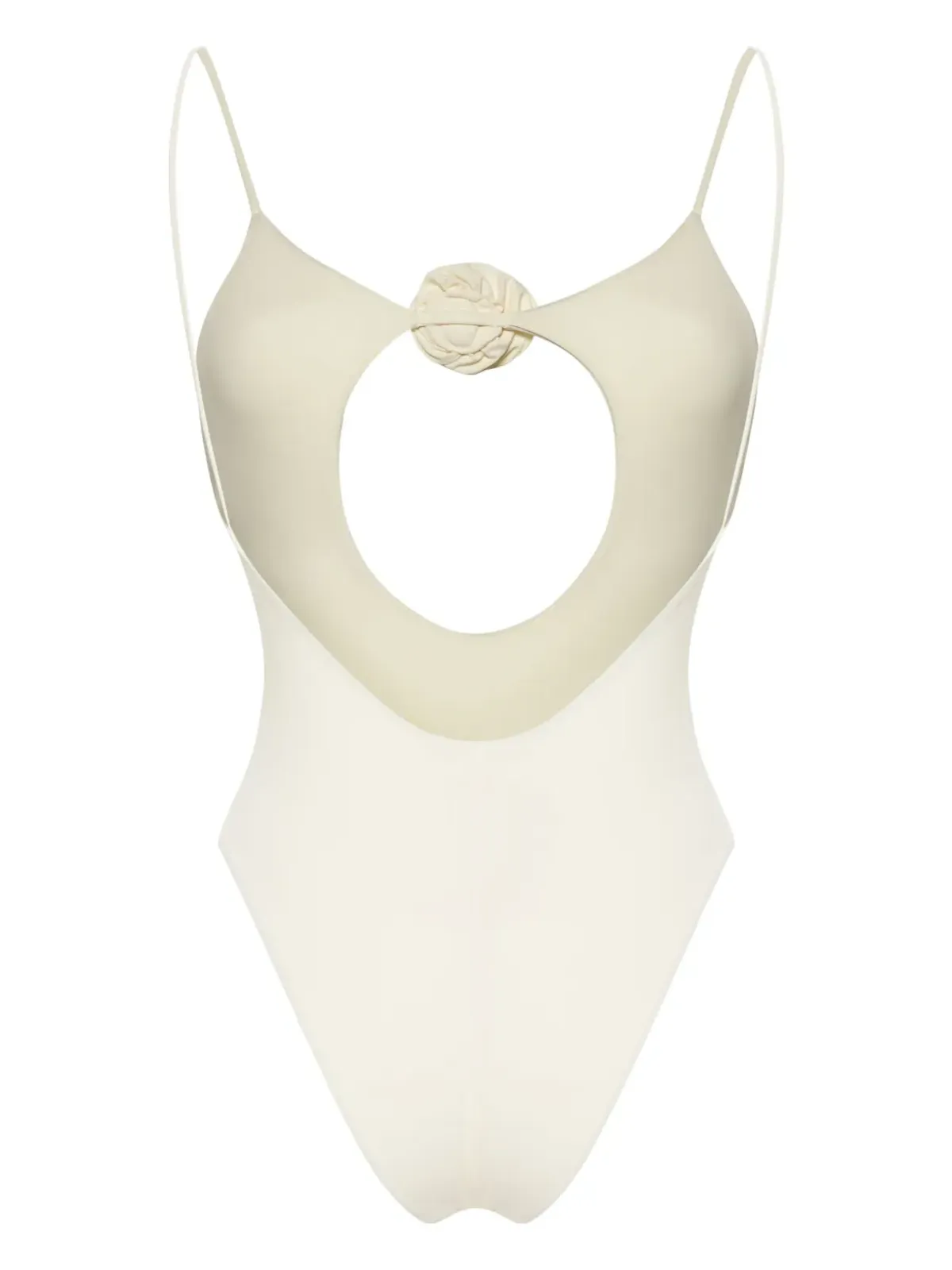 La Reveche ナディール カットアウト ディテール水着 - White - 画像2