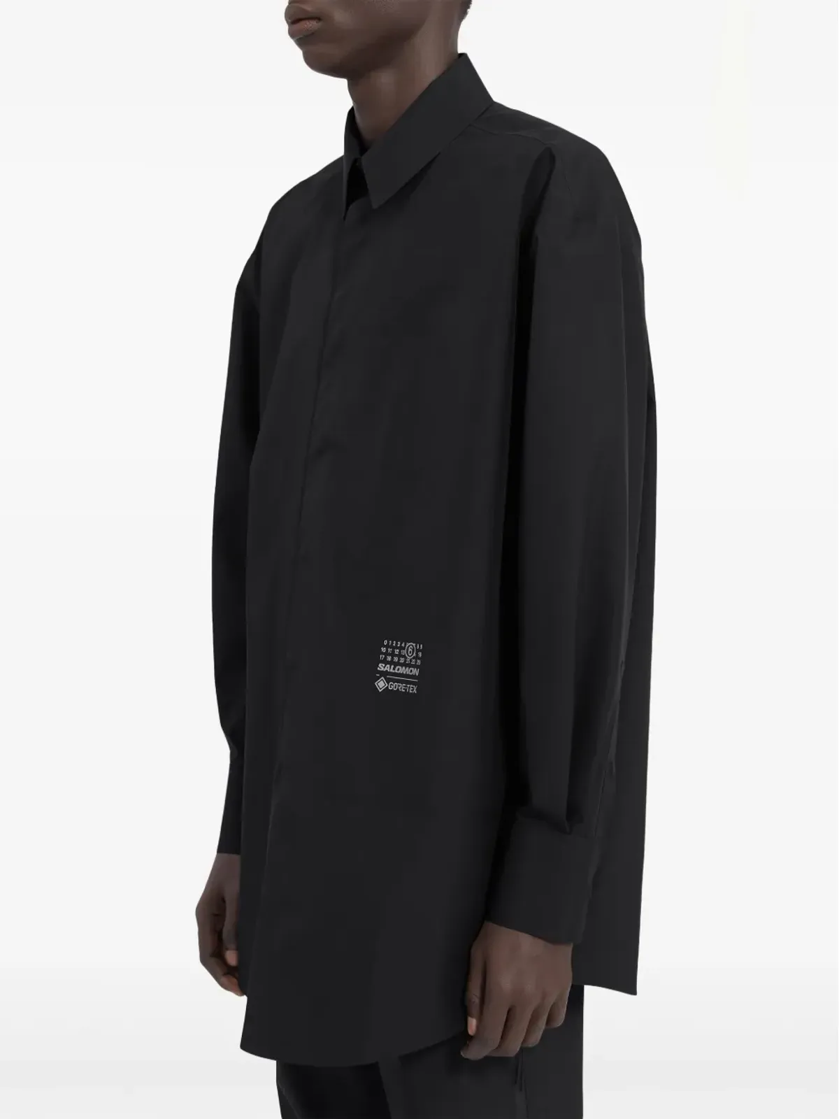 MM6 Maison Margiela X Salomon GORE-TEX シャツ - ブラック - 画像5