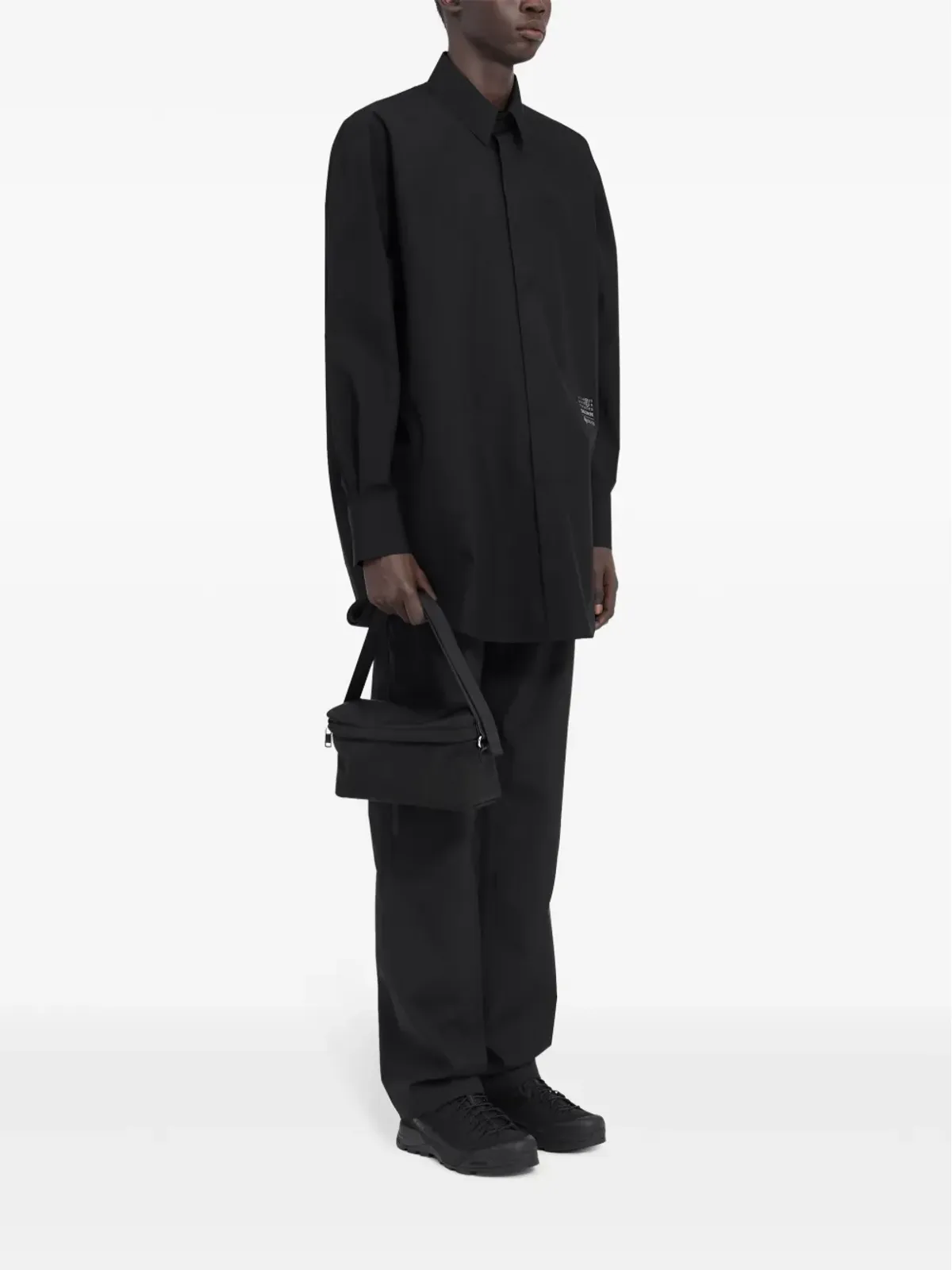 MM6 Maison Margiela X Salomon GORE-TEX シャツ - ブラック - 画像3