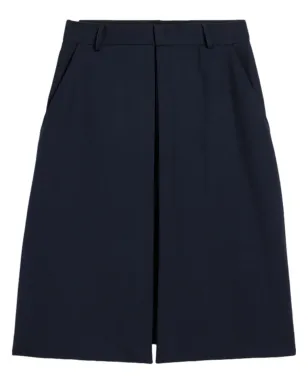 AMI Paris ワイドレッグ パネルドショーツ ブルー - サムネイル1