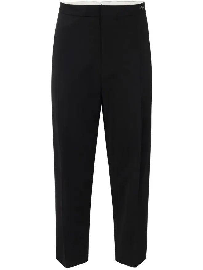 Elisabetta Franchi Elisabetta Franchi クロップドパンツ - ブラックの商品画像