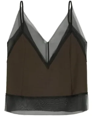 AMI Paris Vネック半透けトップス - サムネイル1