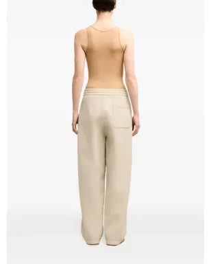 AMI Paris ハイウエスト プリーツパンツ - ニュートラルカラー - サムネイル4