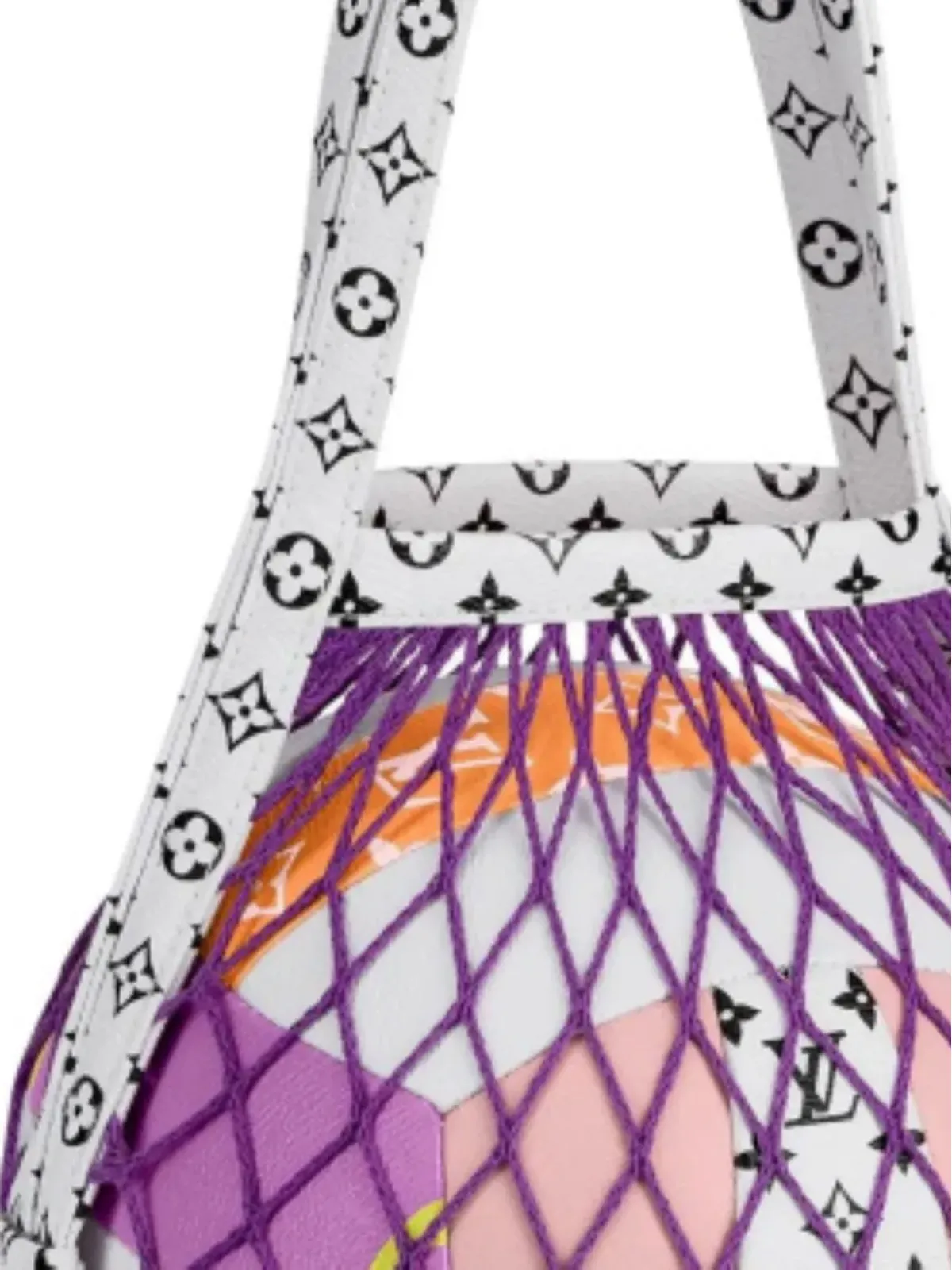 Louis Vuitton ビンテージ モノグラムプリント バレーボールボールとバッグ - パープル - 画像2