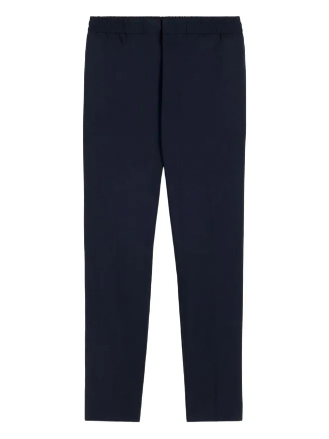 AMI Paris AMI Paris ストレートレッグ ウールパンツ ブルーの商品画像