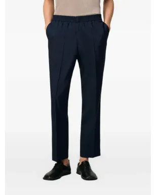 AMI Paris ストレートレッグ ウールパンツ ブルー - サムネイル2