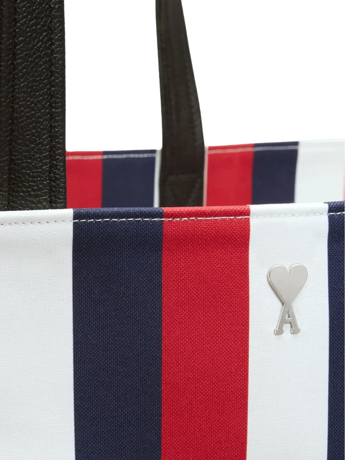 AMI Paris マキシ La Plage East West Ami ショッピングバッグ - レッド - 画像4
