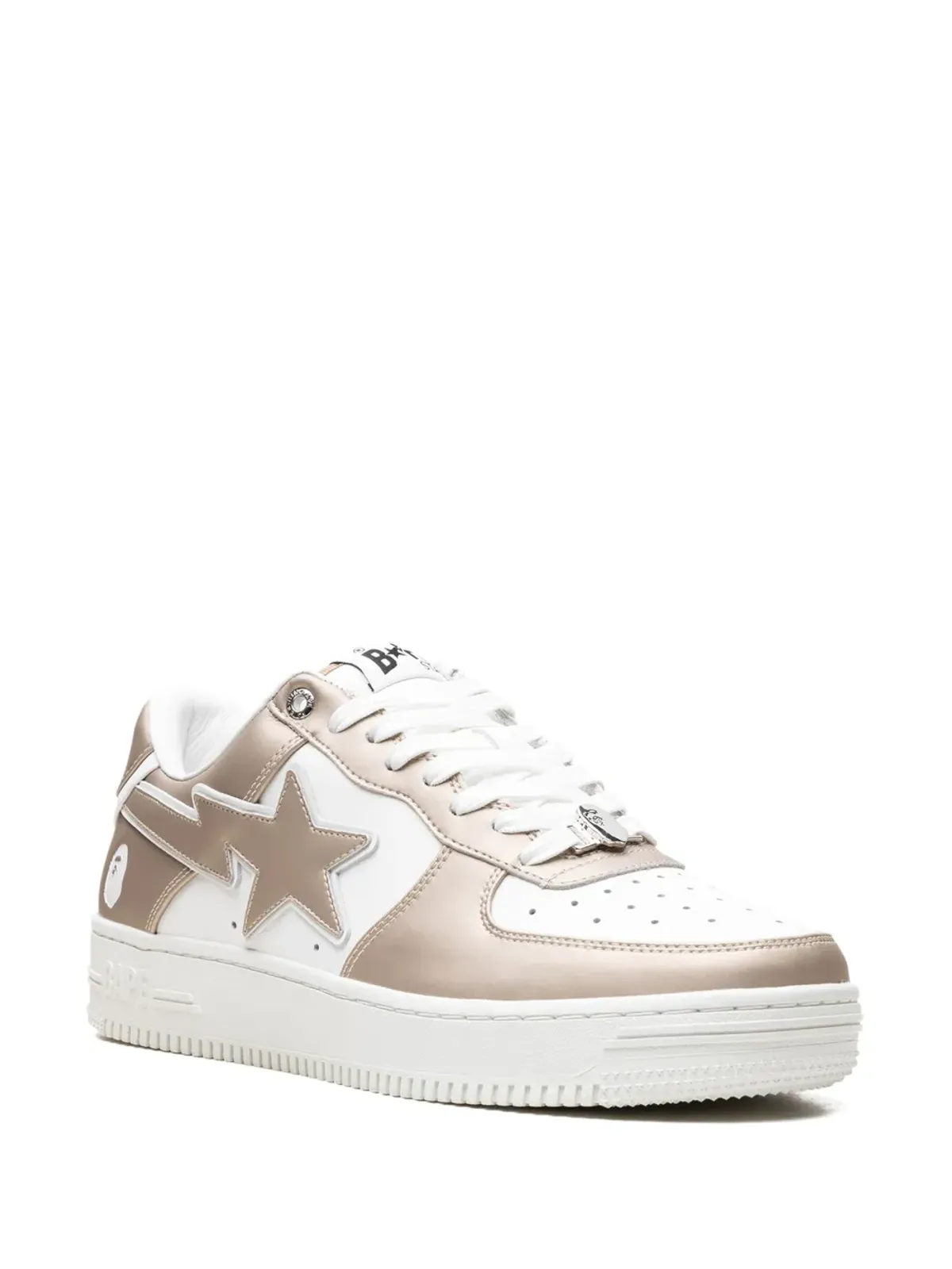 A BATHING APE® BAPE STA #4 M1 ベージュ スニーカー - 画像2