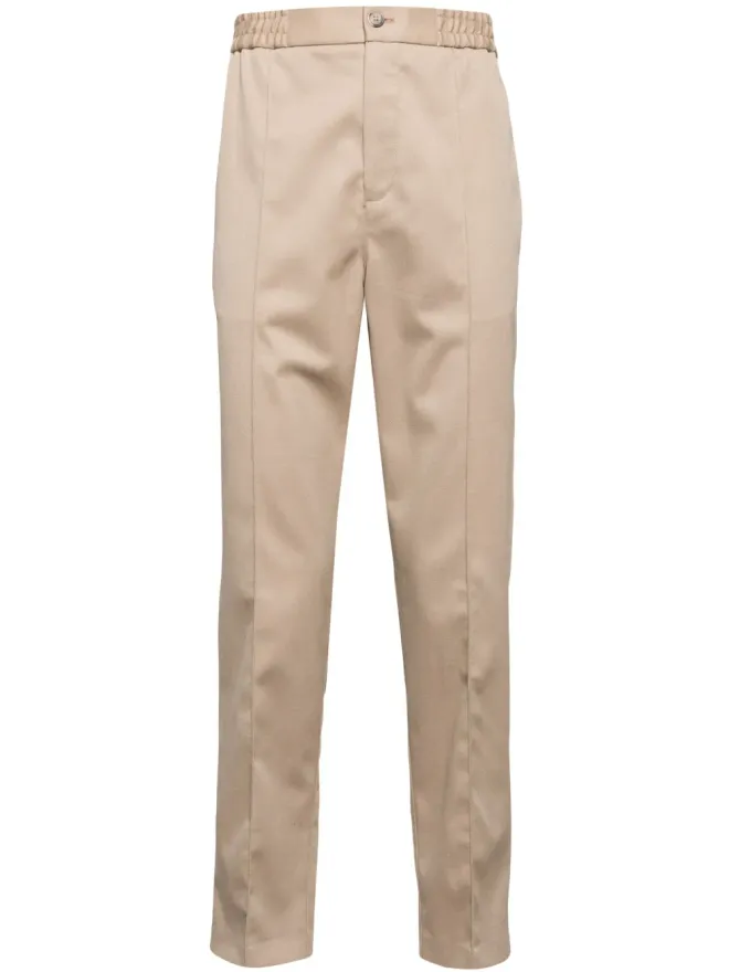 A.P.C. A.P.C. センタープレス ストレートパンツ - ブラウンの商品画像