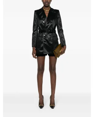 Saint Laurent Saharienne ダブルブレスト ブレザー - サムネイル2