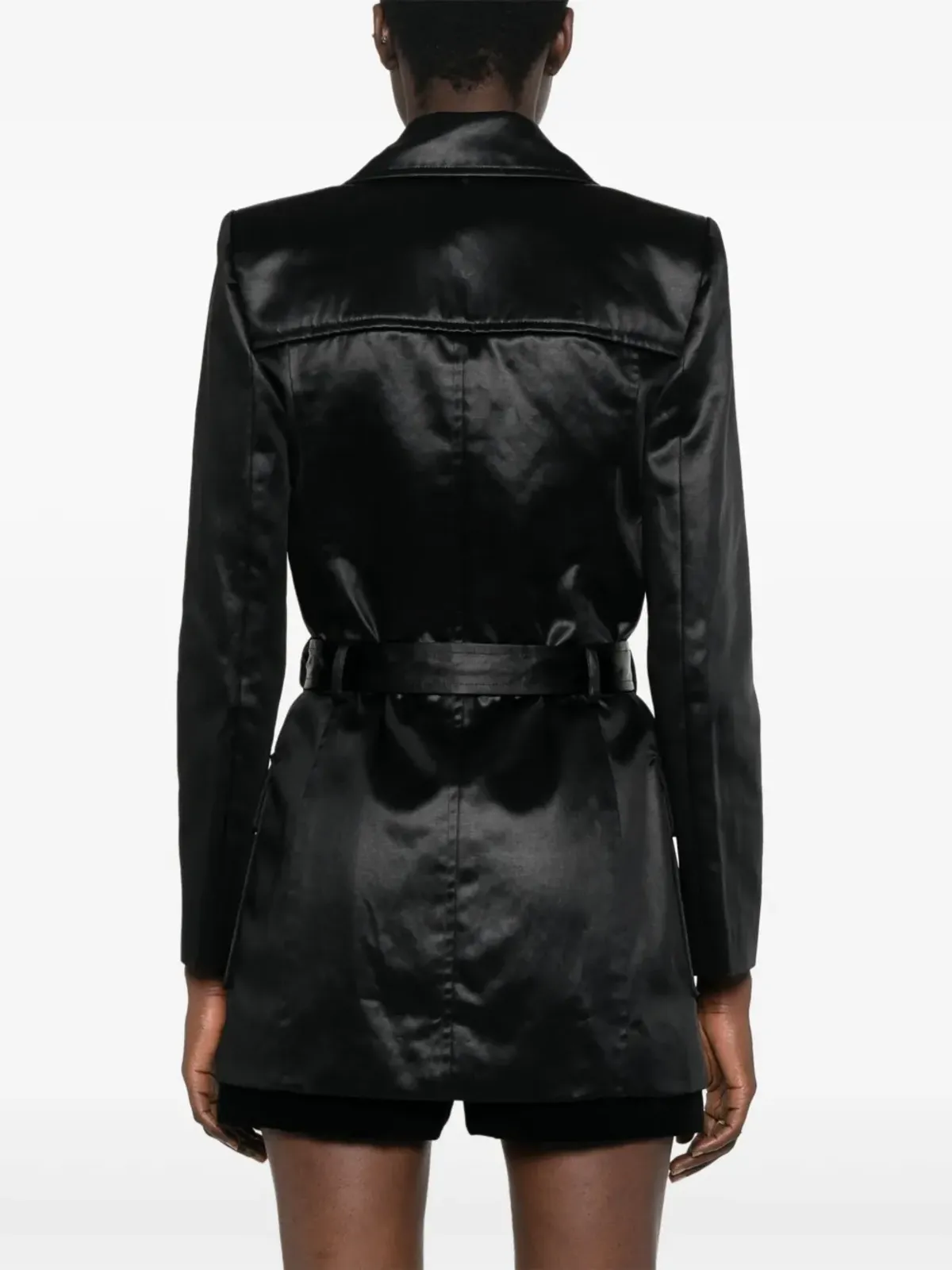 Saint Laurent Saharienne ダブルブレスト ブレザー - 画像4