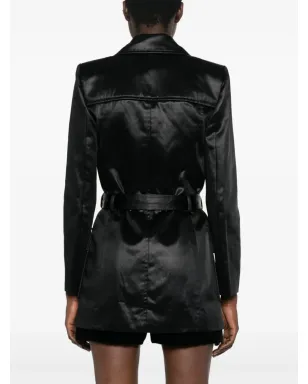 Saint Laurent Saharienne ダブルブレスト ブレザー - サムネイル4