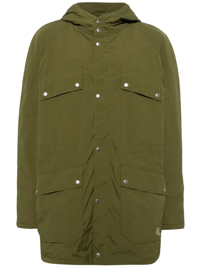 Maison Kitsuné Maison Kitsuné キツネアップリケ付きフードパーカ - グリーンの商品画像