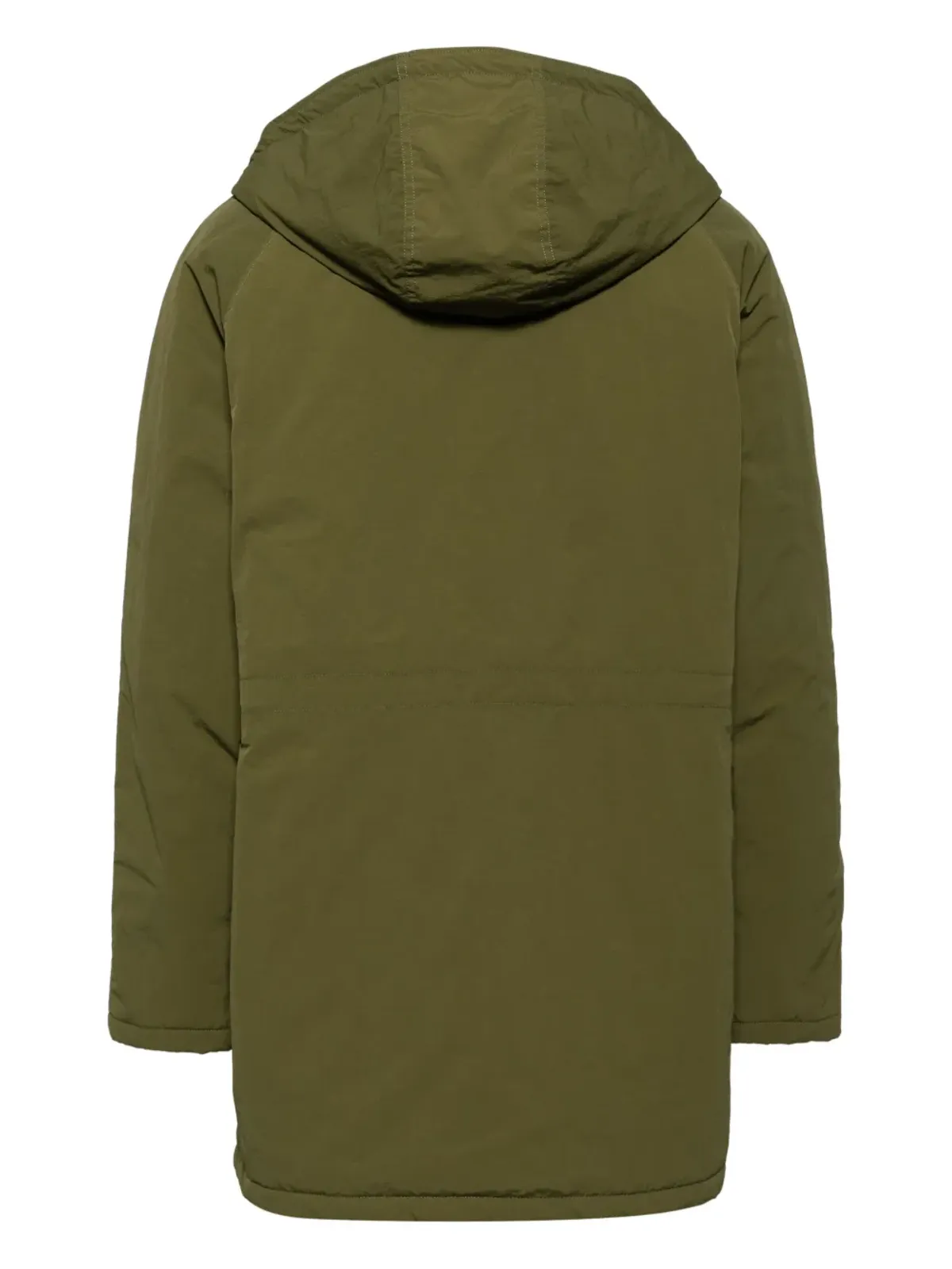 Maison Kitsuné キツネアップリケ付きフードパーカ - グリーン - 画像2