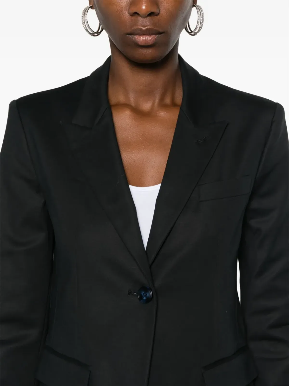 Emporio Armani シングルブレスト ブレザー ブルー - 画像5