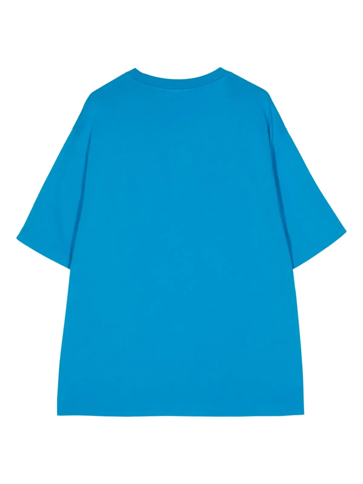 Maison Kitsuné Go Fasterプリント コットンTシャツ - ブルー - 画像2