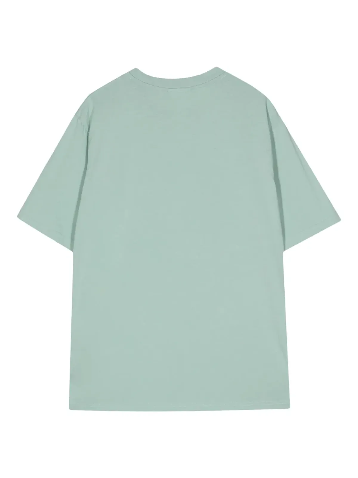 Maison Kitsuné サンセットポストカードプリント コットン Tシャツ グリーン - 画像2