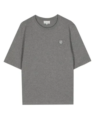 Maison Kitsuné Fox Head コットンTシャツ - グレー - サムネイル1