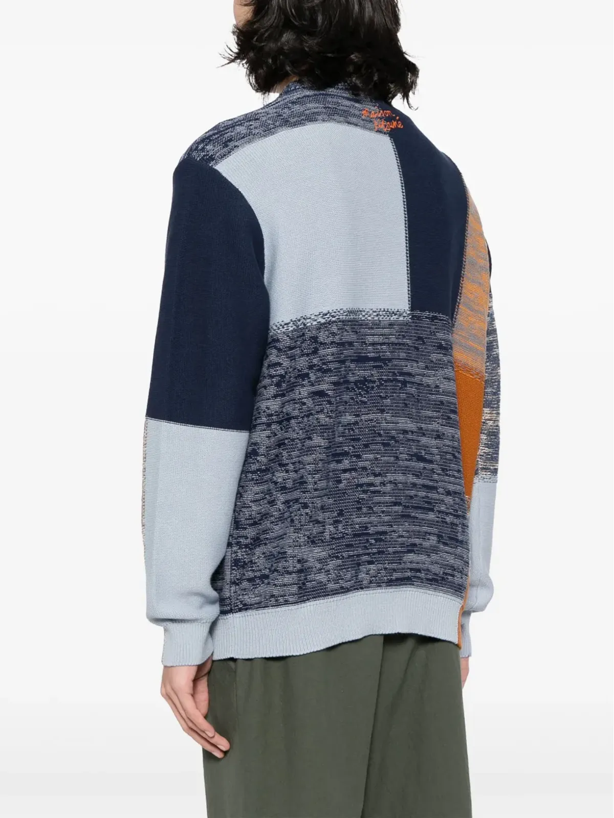 Maison Kitsuné Vネックニットカーディガン - 画像4