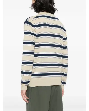 Maison Kitsuné ストライプ柄 コットン混紡セーター - ニュートラル系 - サムネイル4