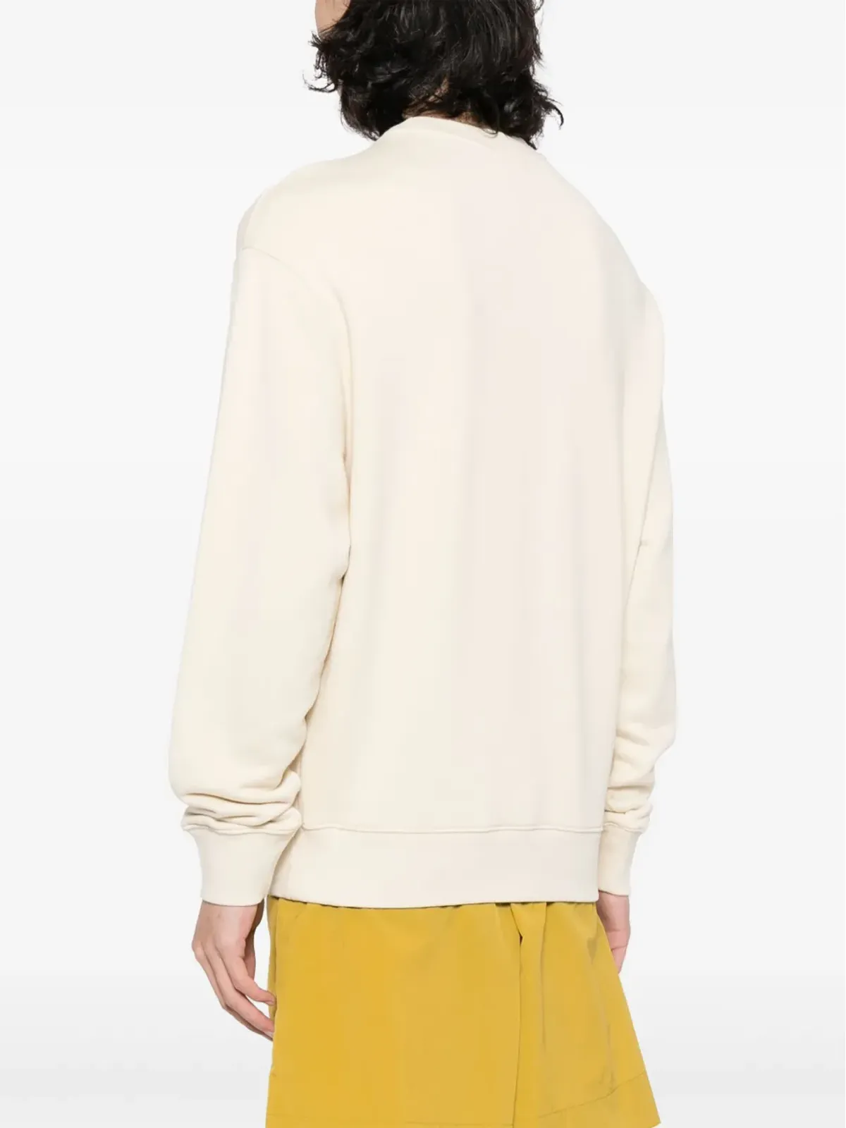 Maison Kitsuné ひまわりモチーフ長袖セーター - ベージュ - 画像4