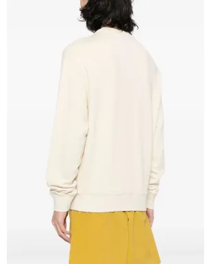 Maison Kitsuné ひまわりモチーフ長袖セーター - ベージュ - サムネイル4