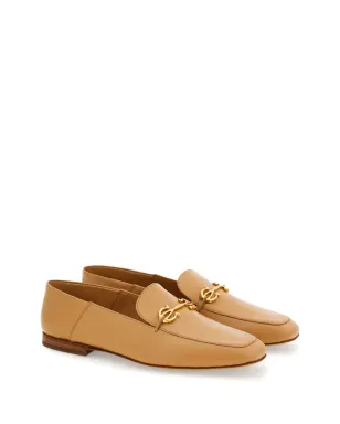 Ferragamo ガンチーニ装飾 ローファー ニュートラルカラー - サムネイル2