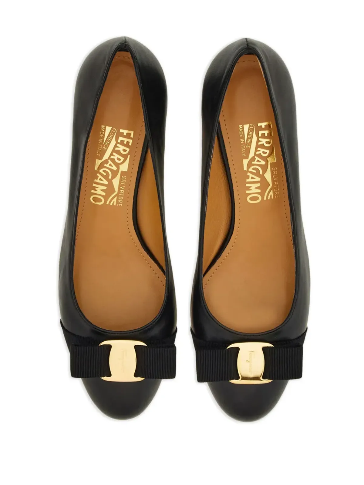 Ferragamo Vara 30mm レザー パンプス - ブラック - 画像4