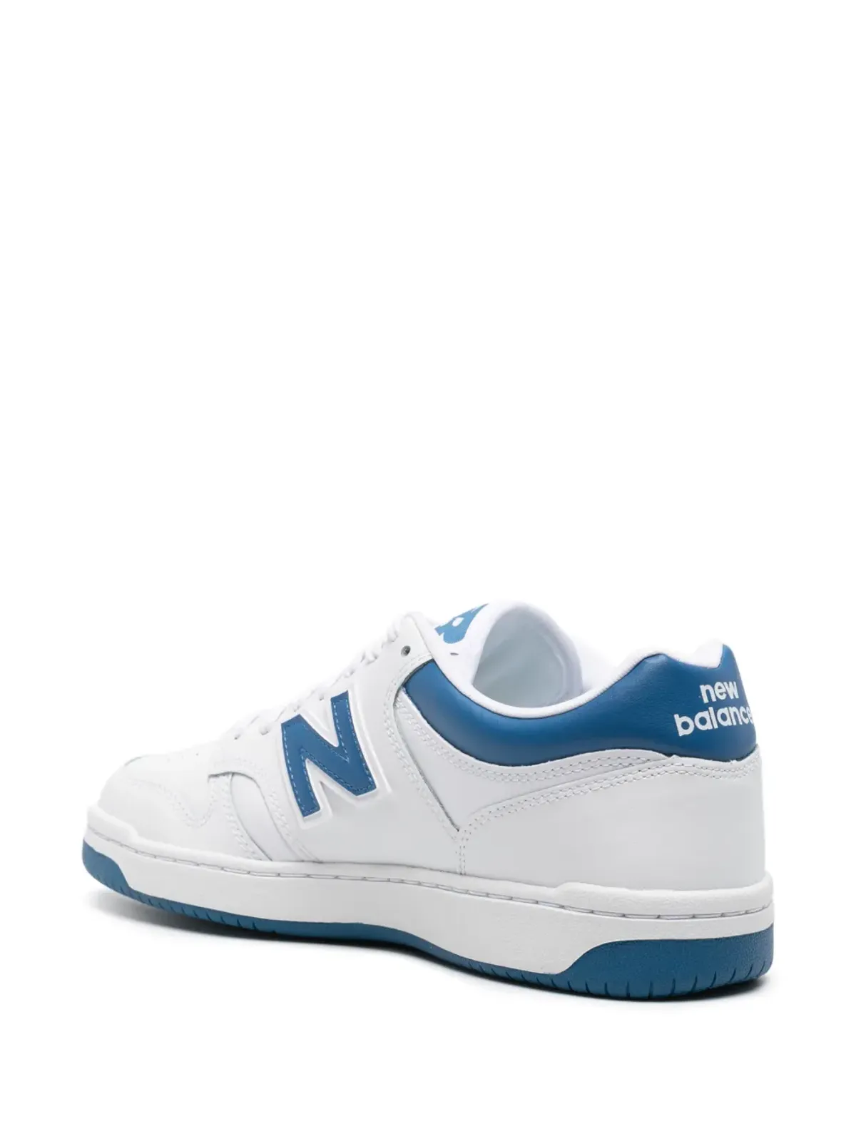 New Balance 480 レザー スニーカー - ホワイト - 画像3