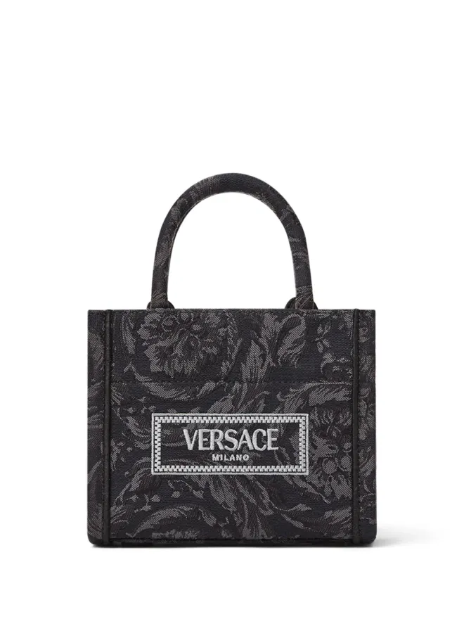 VERSACE Versace Barocco Athena トートバッグ - ブラックの商品画像