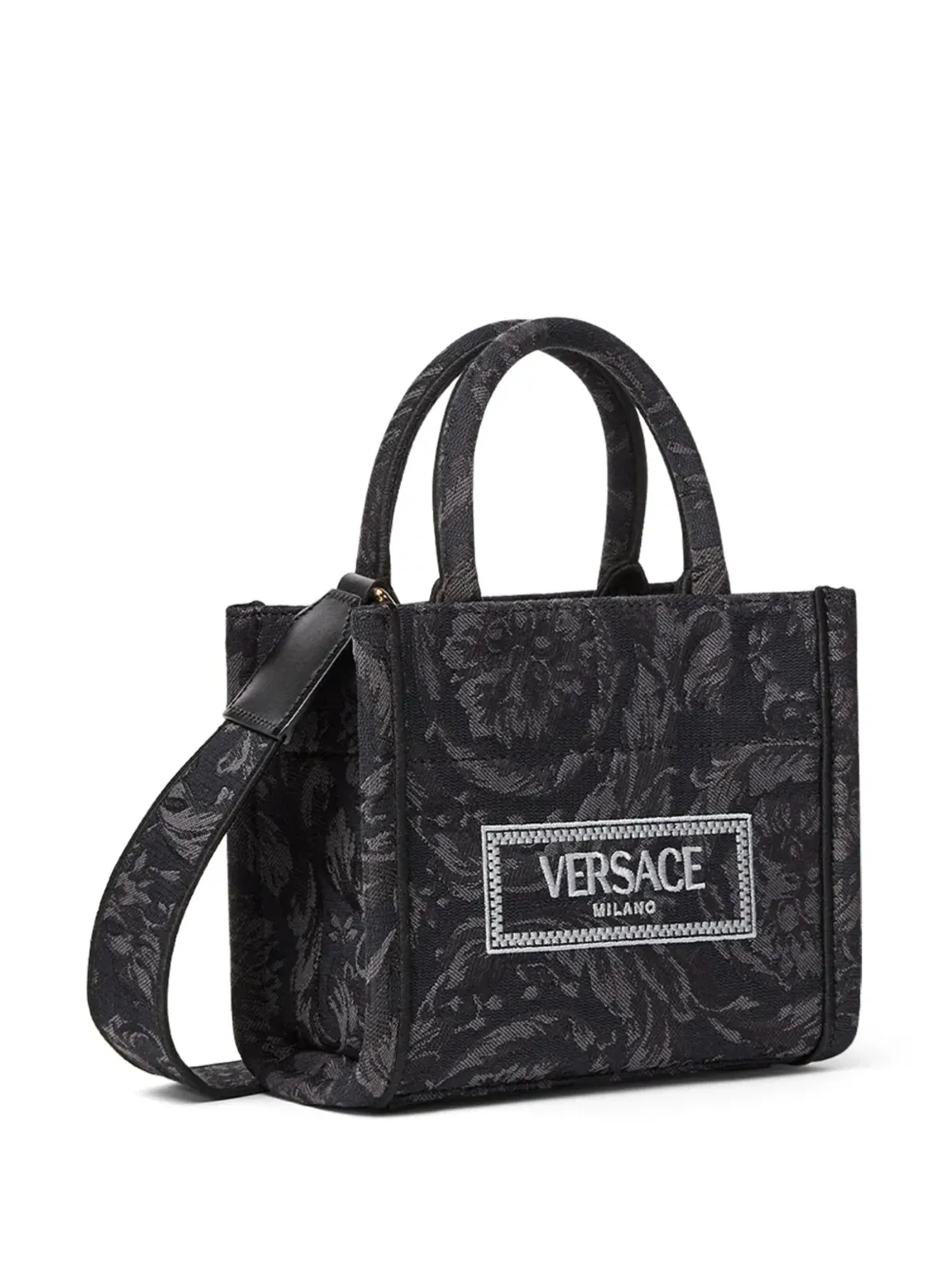Versace Barocco Athena トートバッグ - ブラック - 画像4