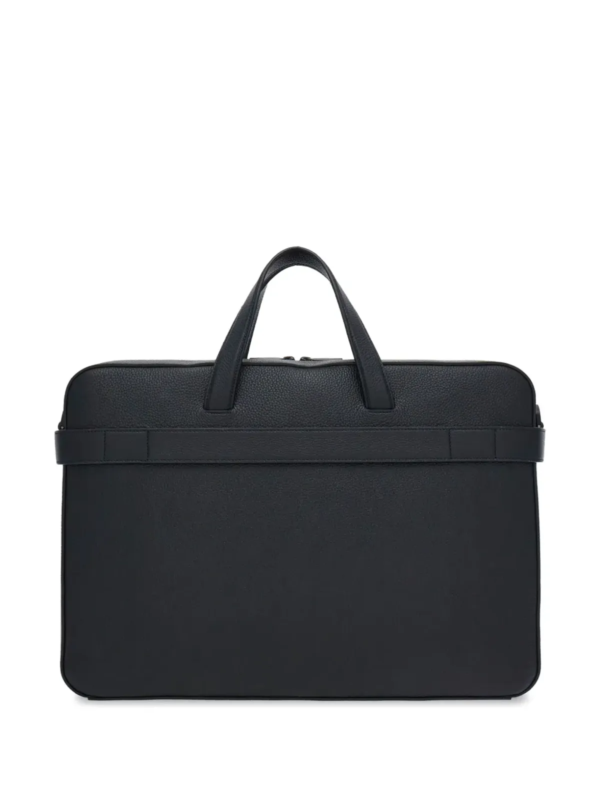 Ferragamo ガンチーニバックル レザー ラップトップバッグ - ブラック - 画像2