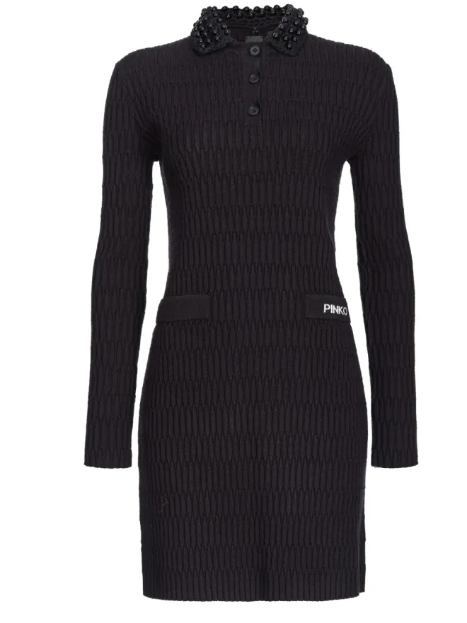 PINKO PINKO ニットドレス ブラックの商品画像