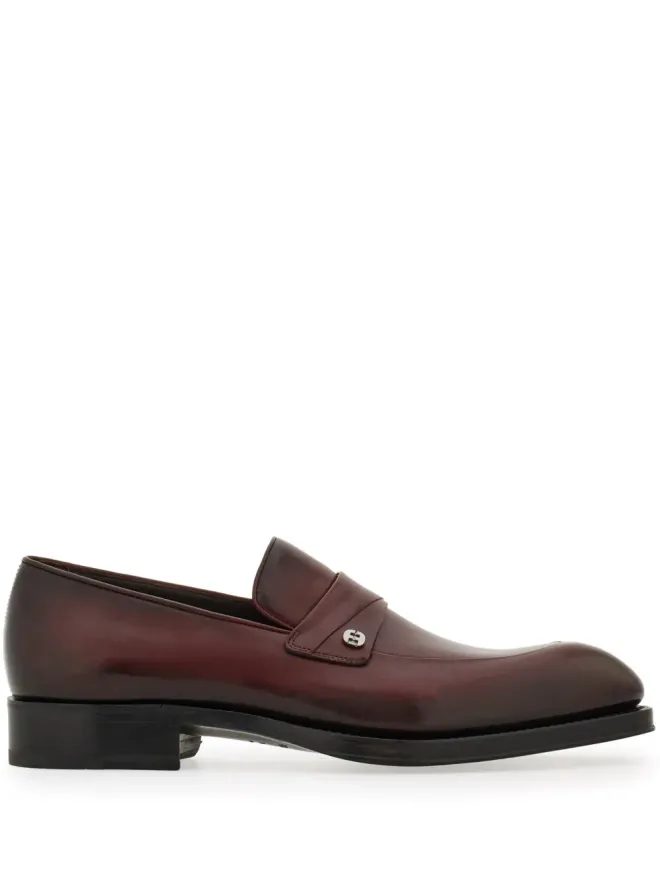 FERRAGAMO Ferragamo トラメッザ レザー ローファー - レッドの商品画像
