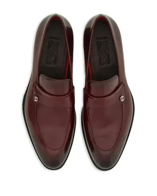 Ferragamo トラメッザ レザー ローファー - レッド - サムネイル4