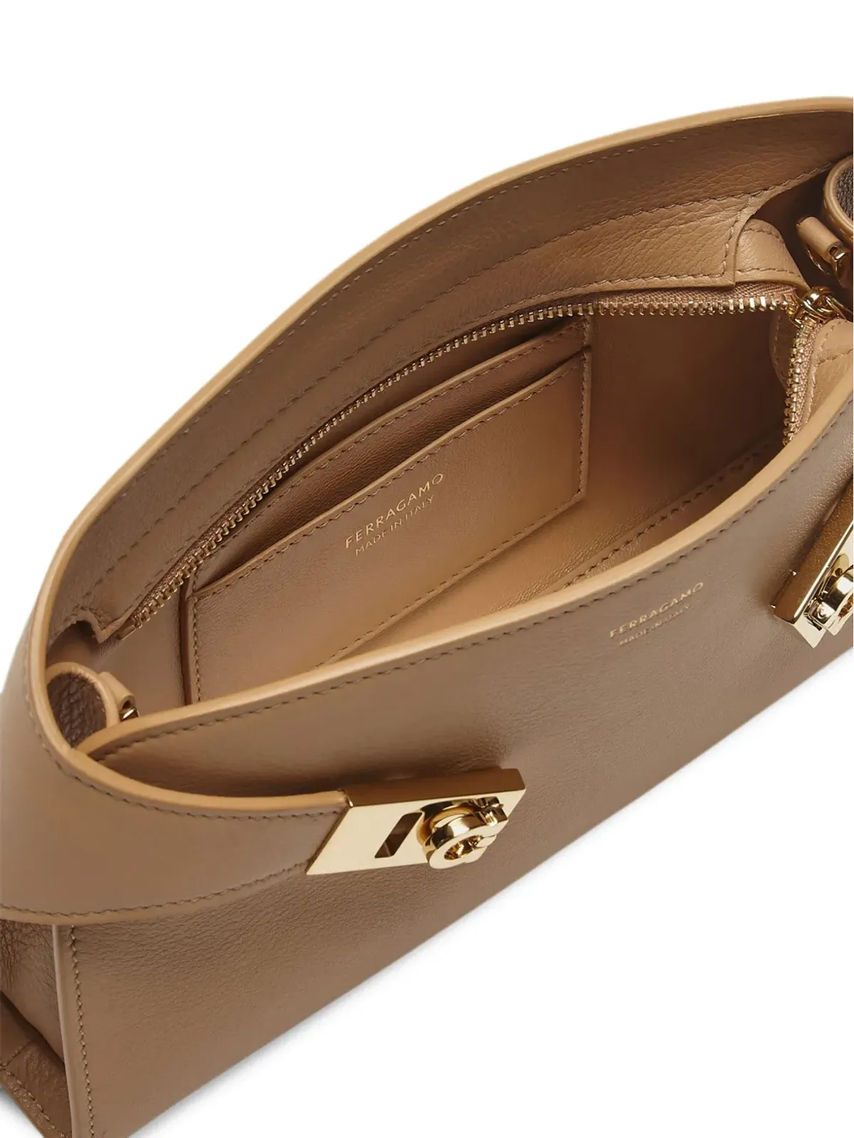Ferragamo ミニ ハグ クロスボディ バッグ - ネュートラル - 画像5