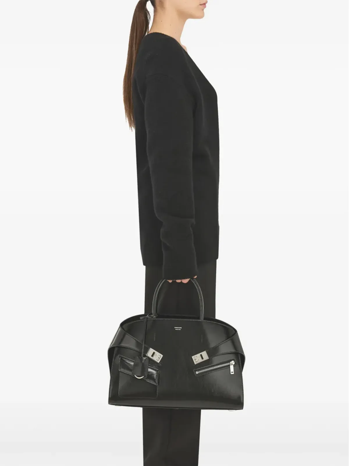 Ferragamo ハグ ハンドバッグ - 画像2