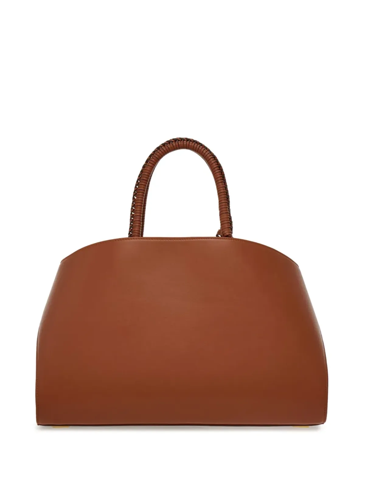Ferragamo ザ・ハグ レザー トートバッグ ブラウン - 画像4