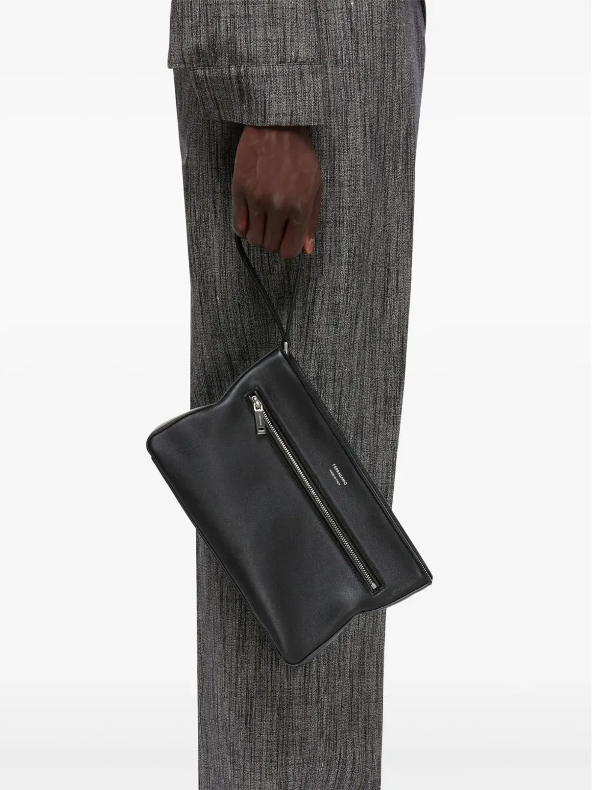 Ferragamo クロスボディレザーバッグ ブラック - 画像3