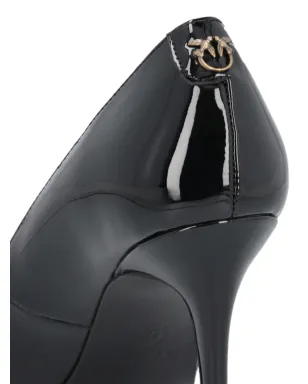 PINKO ジュリエット 90mm パテント仕上げパンプス - ブラック - サムネイル3