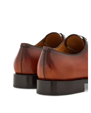 Ferragamo ビンテージ トラメッツァ レザー オックスフォード シューズ ブラウン - サムネイル3