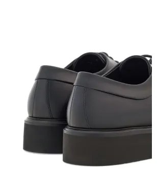 Ferragamo ロゴデボスド レザー ダービーシューズ - サムネイル3