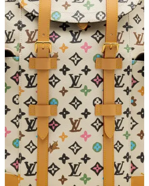 Louis Vuitton ビンテージ × タイラー・ザ・クリエイター LV クリストファー バックパック - ニュートラルカラー - サムネイル3