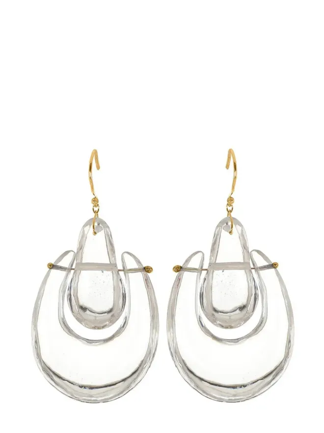 Ten Thousand Things Ten Thousand Things 大きめ O'Keeffe クリスタル イヤリングの商品画像