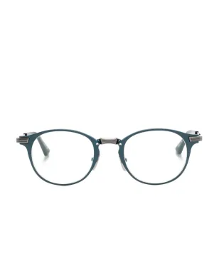 Dita Eyewear Radicon round-frame glasses - Blue - サムネイル1