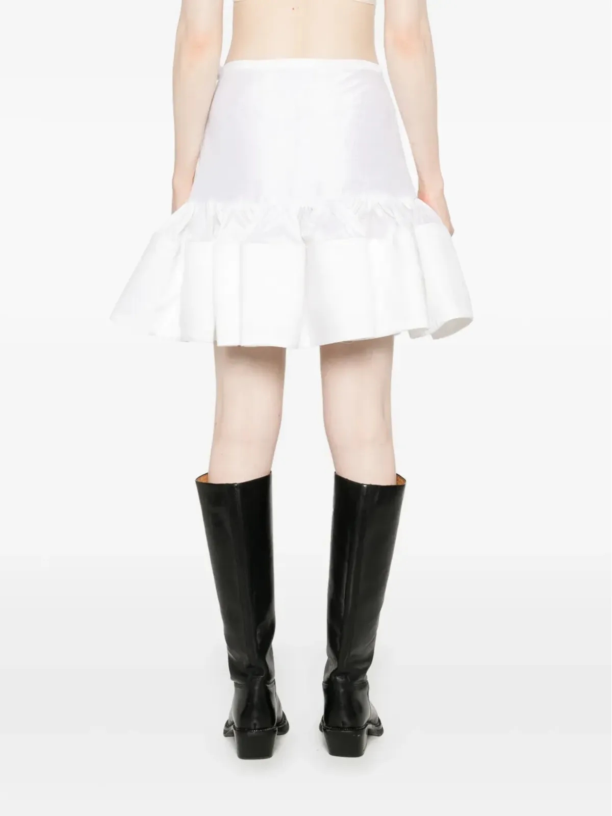 Marqueslmeida シルクミニスカート - 画像4
